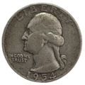 Estados Unidos 1954 - Quarter Dollar