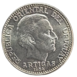 Uruguay 1954 - 20 céntesimos